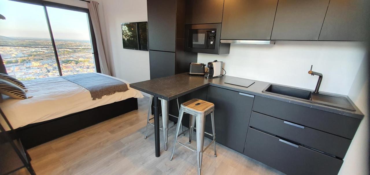 Le Rouquier Studio Terrasse, Vue Exceptionnelle, Climatisation Sete Exterior photo